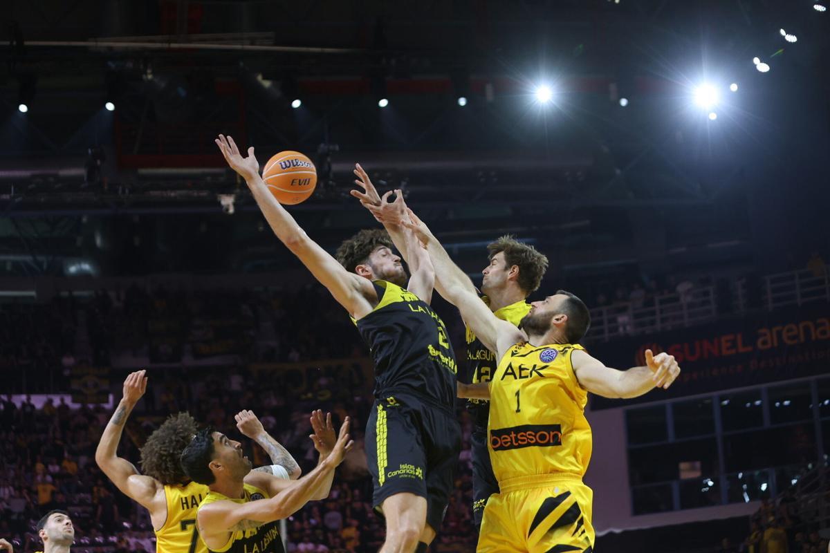 Tenerife cayó ante AEK y termina cuarto de la BCL