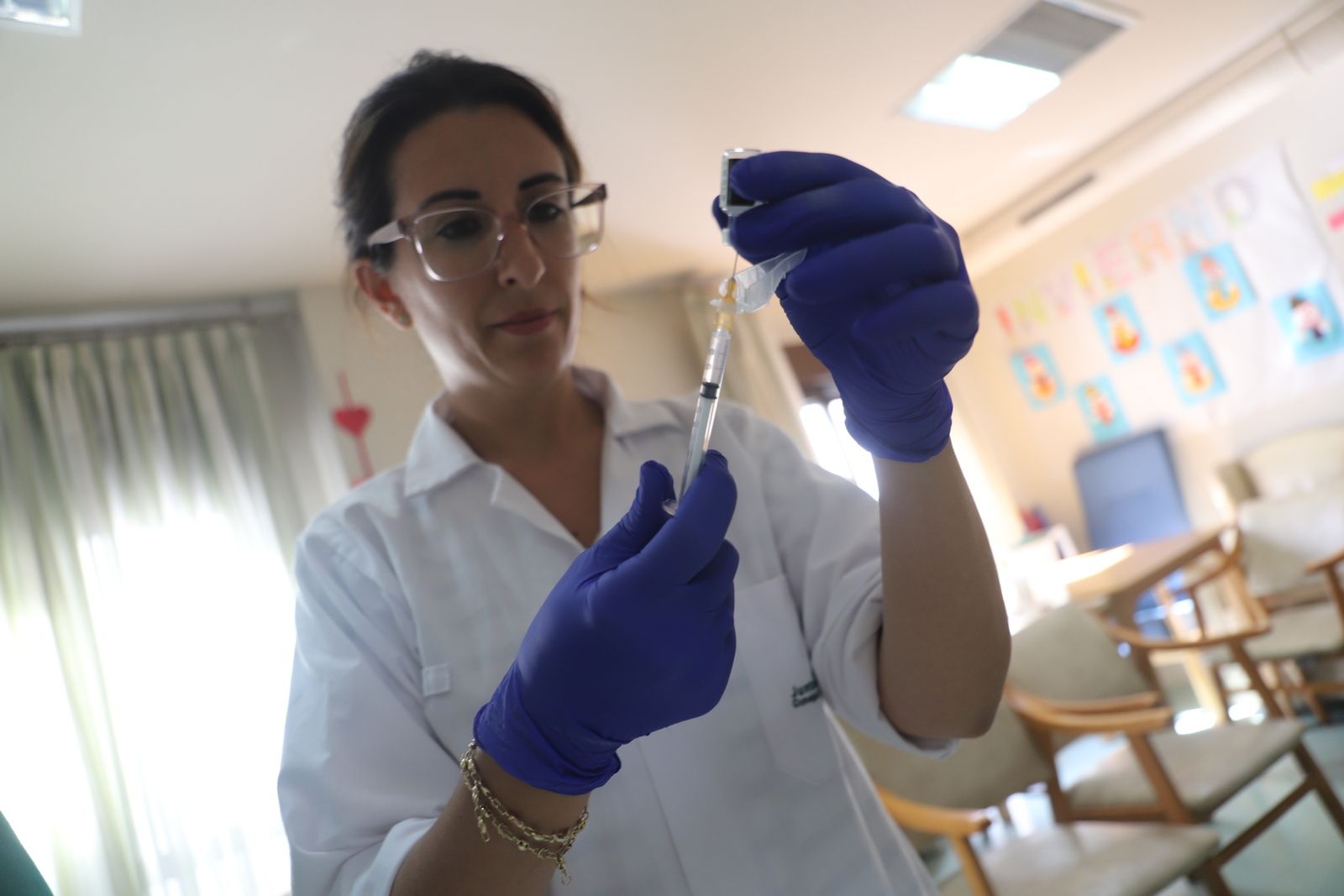 Inicio de la campaña de vacunación contra la gripe en las residencias de mayores