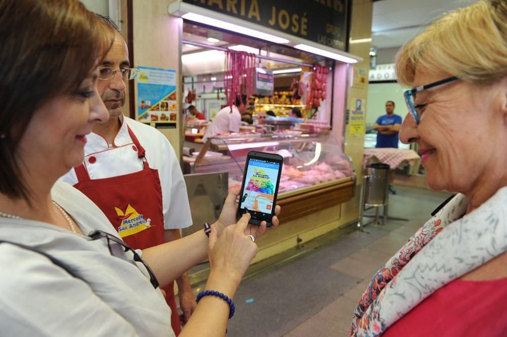 El mercado de abastos de San Andrés se sube al carro de las ventas por internet