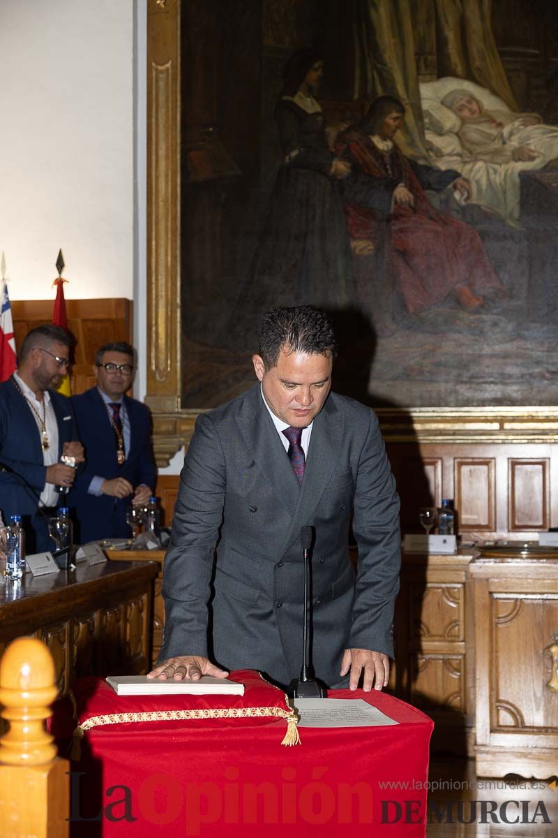 Pleno de investidura en el Ayuntamiento de Caravaca