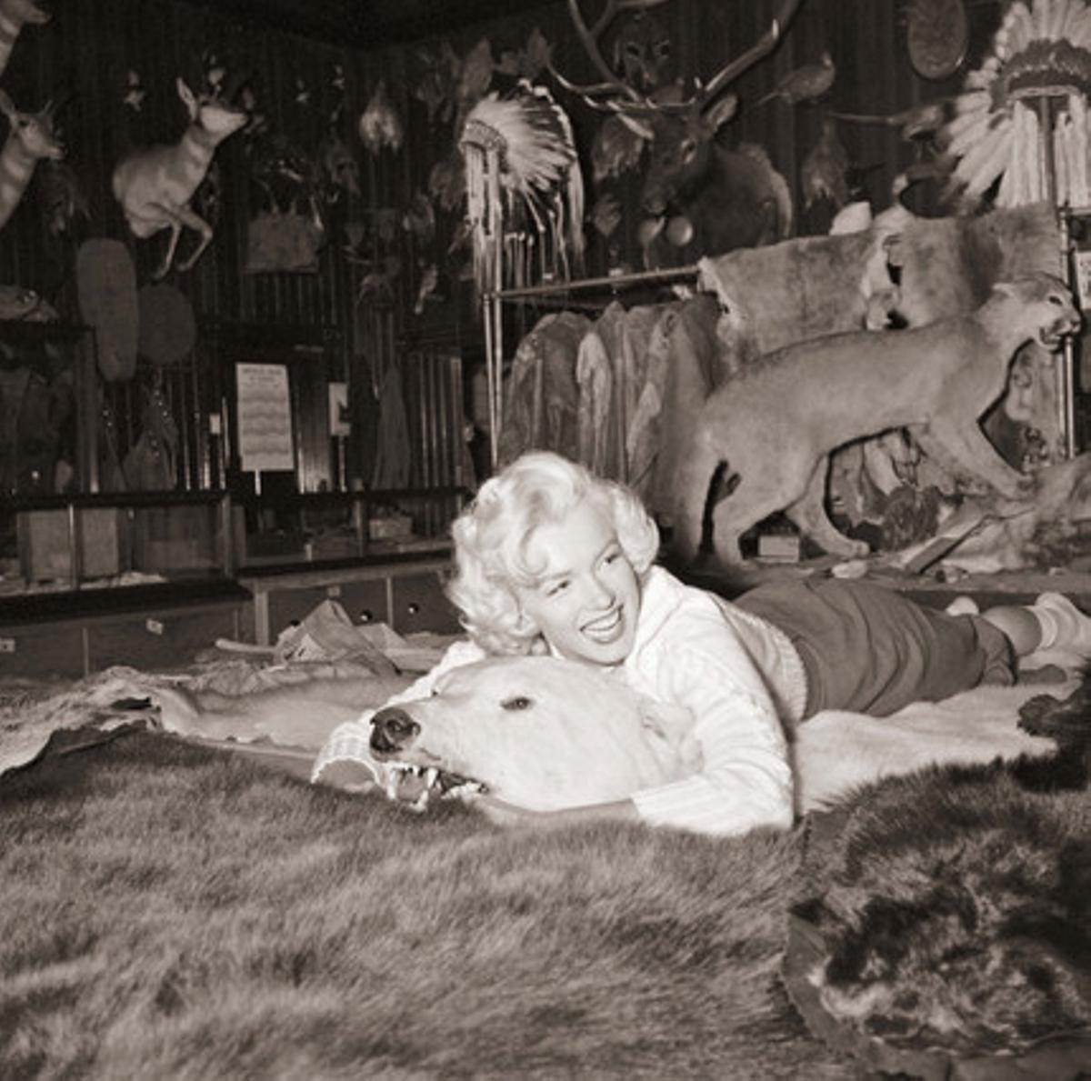 Imagen del libroMarilyn: agosto de 1953, publicado por Calla Editions, que incluye un centenar de fotos inéditas de la actriz. Todas las imágenes del libro fueron tomadas durante el verano de 1953 en Alberta, Canadá, cuando la actriz tenía 27 años.
