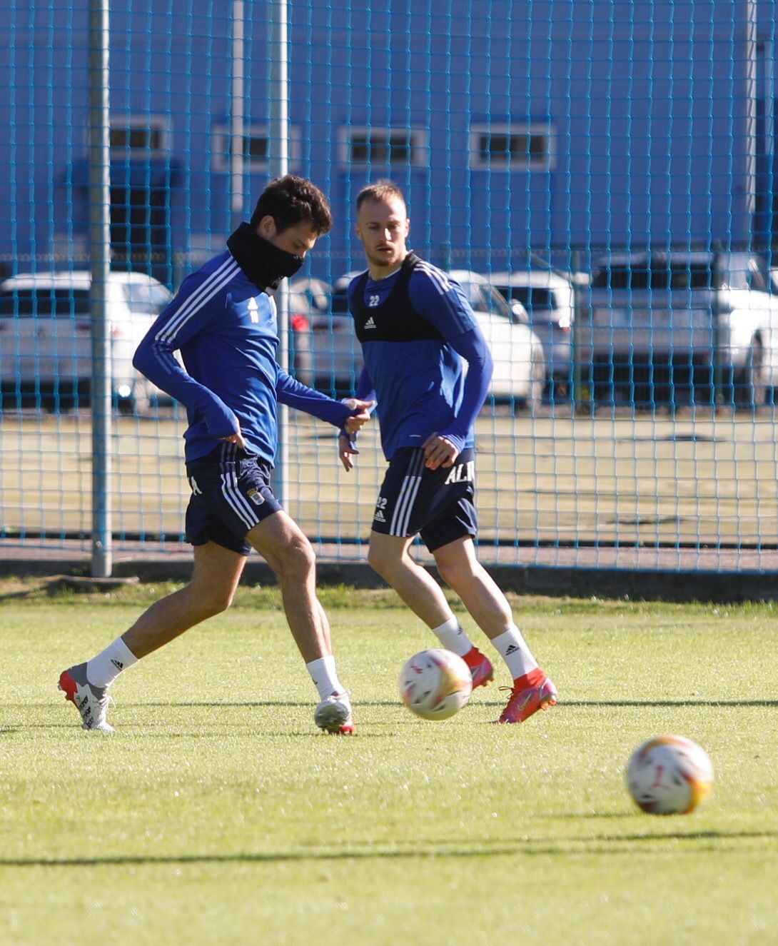 Las imágenes del entrenamiento del Oviedo