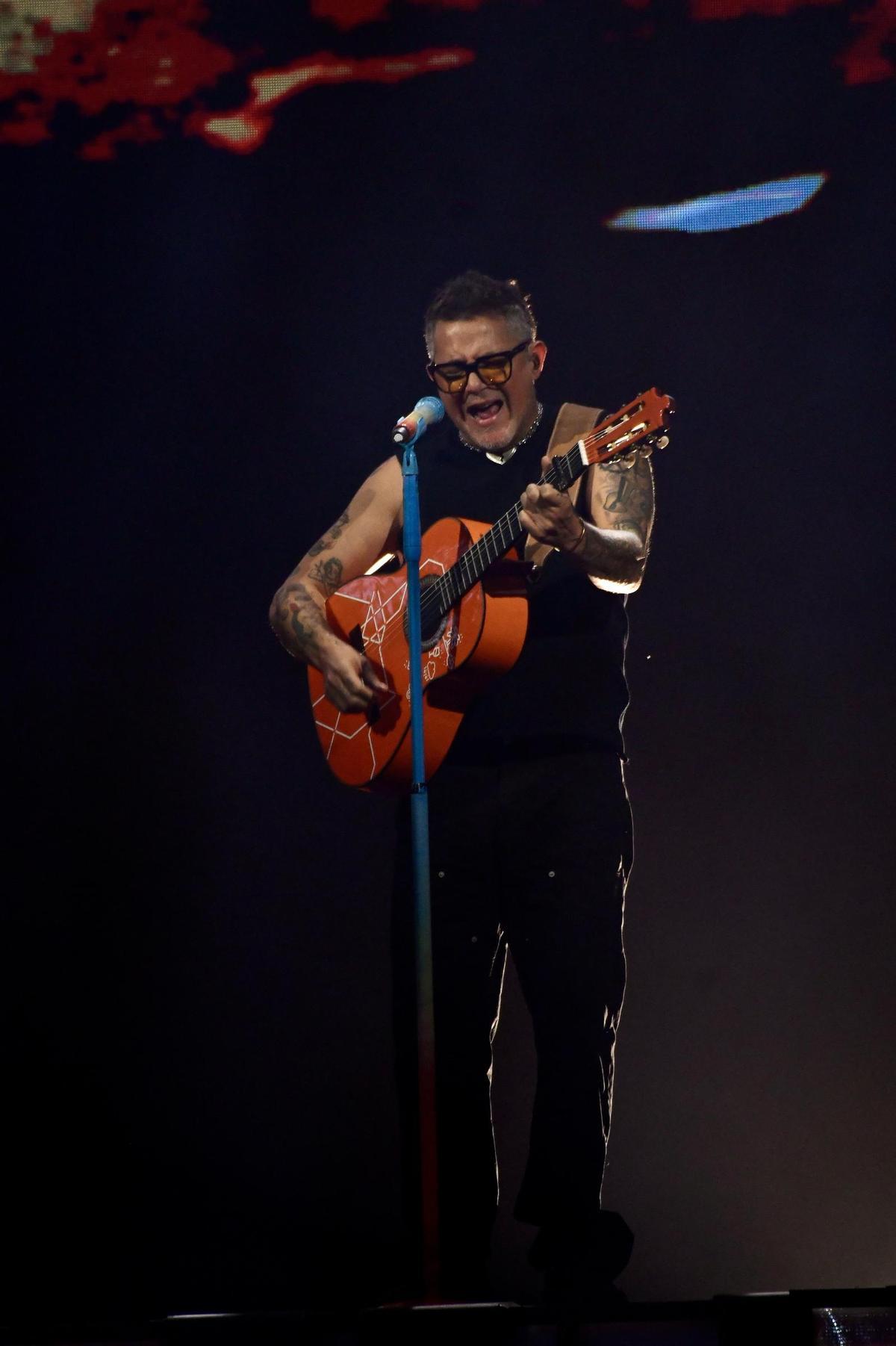 El primer concierto de Alejandro Sanz en Murcia, en imágenes El primer concierto de Alejandro Sanz en Murcia, en imágenes