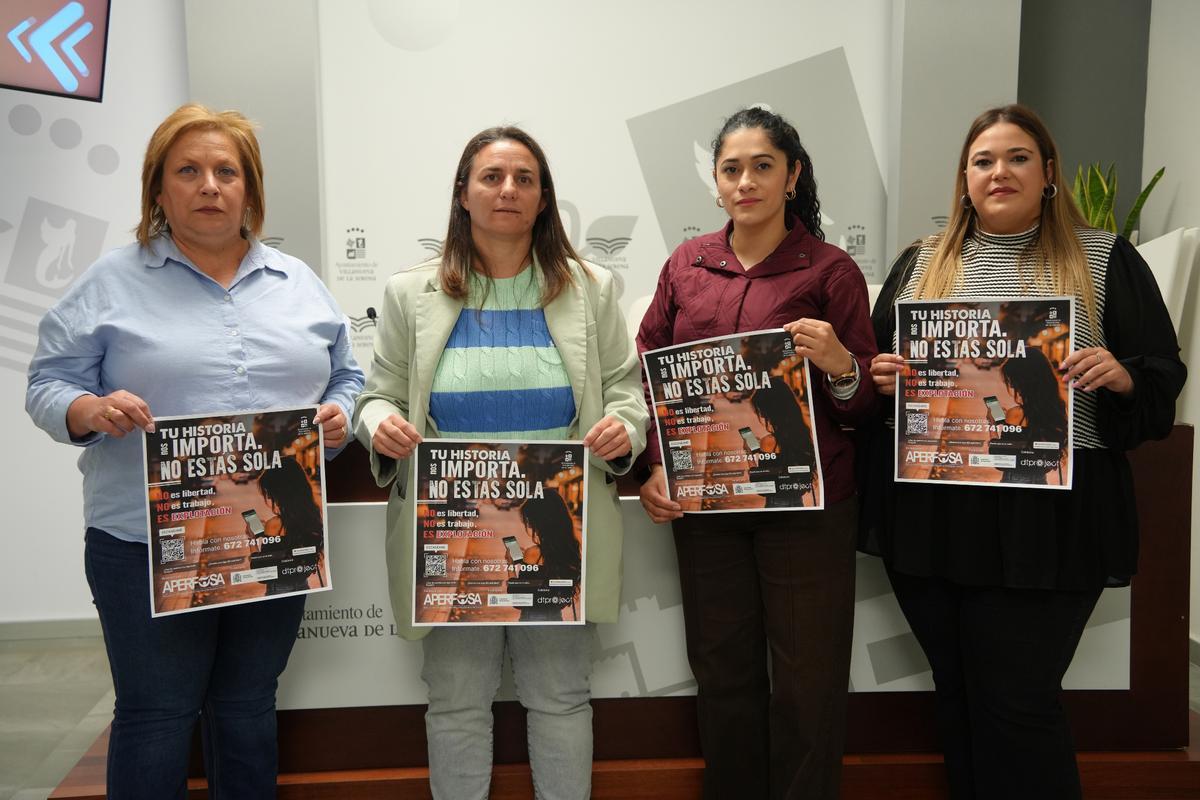 Presentación de la campaña en sala de prensa.