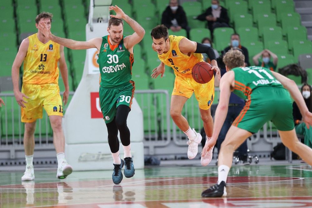 Eurocup, partido Cedevita Olimpija - CB Gran Canaria