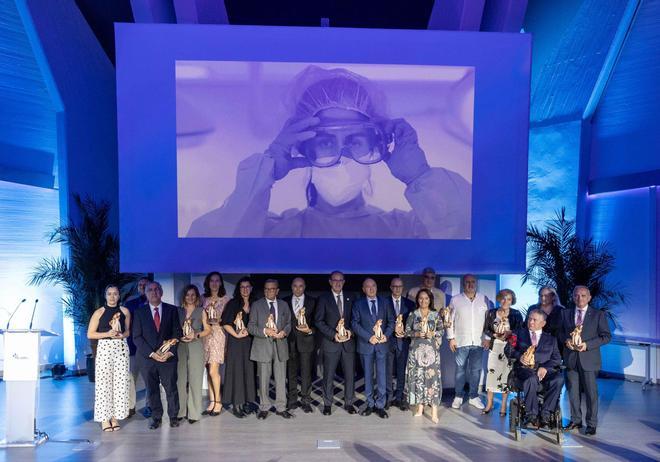 Entrega de premios de la IX Gala de la Salud de la Unión Profesional Sanitaria de Alicante