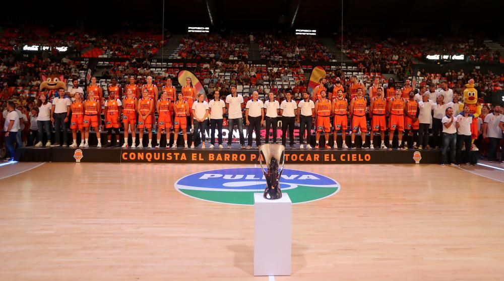 La presentación del Valencia Basket, en imágenes