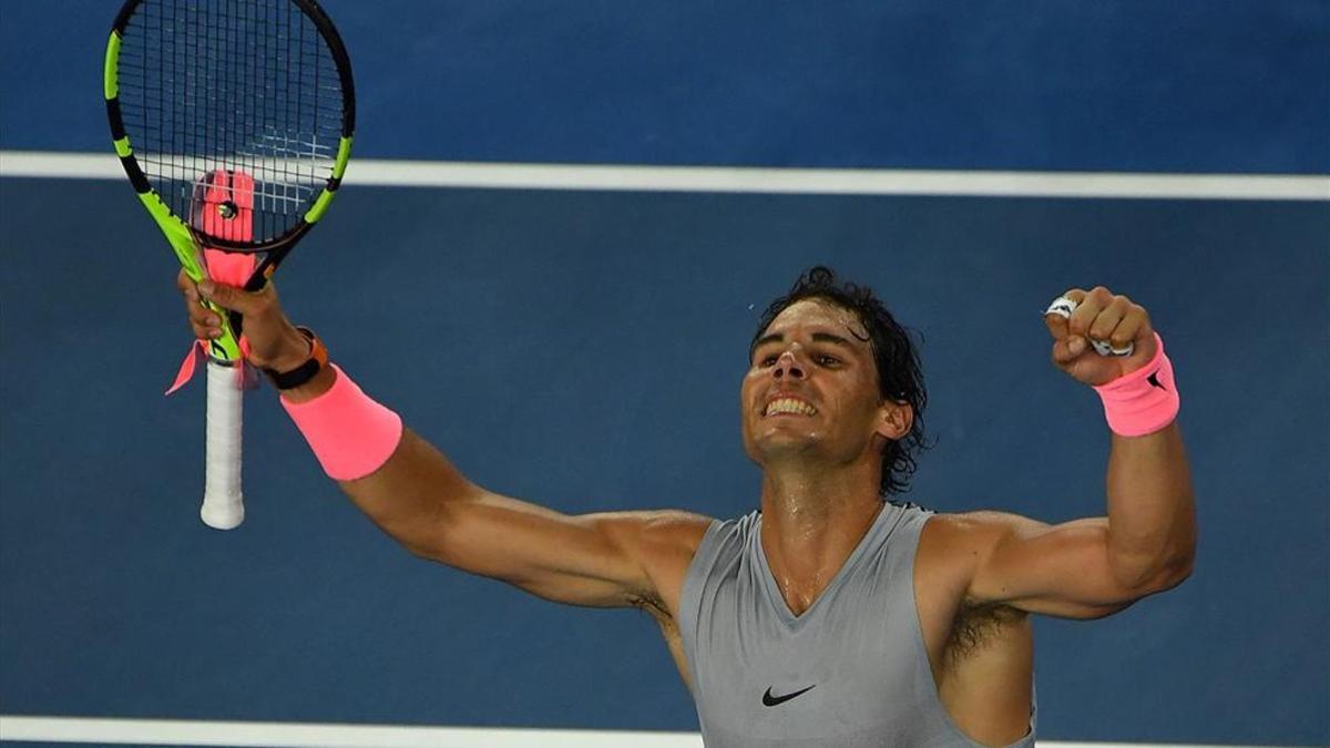 Rafa Nadal sigue intratable en el Open de Australia