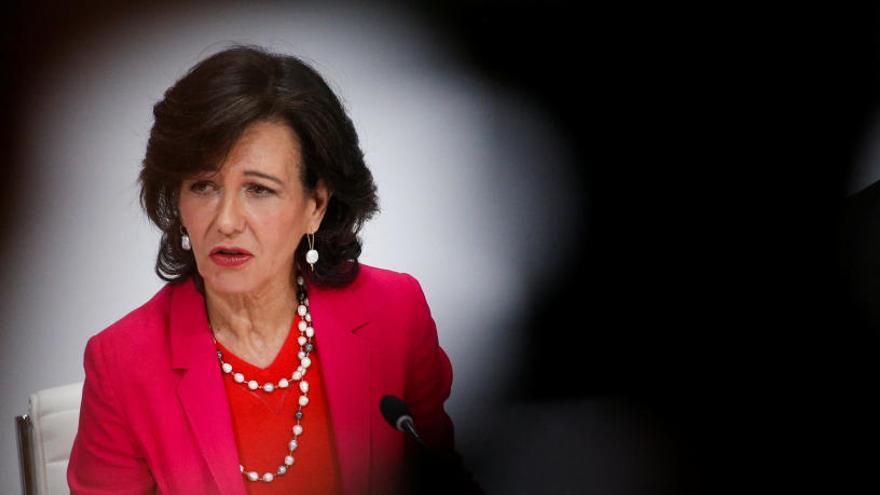 Ana Botín, presidenta del banco Santander.