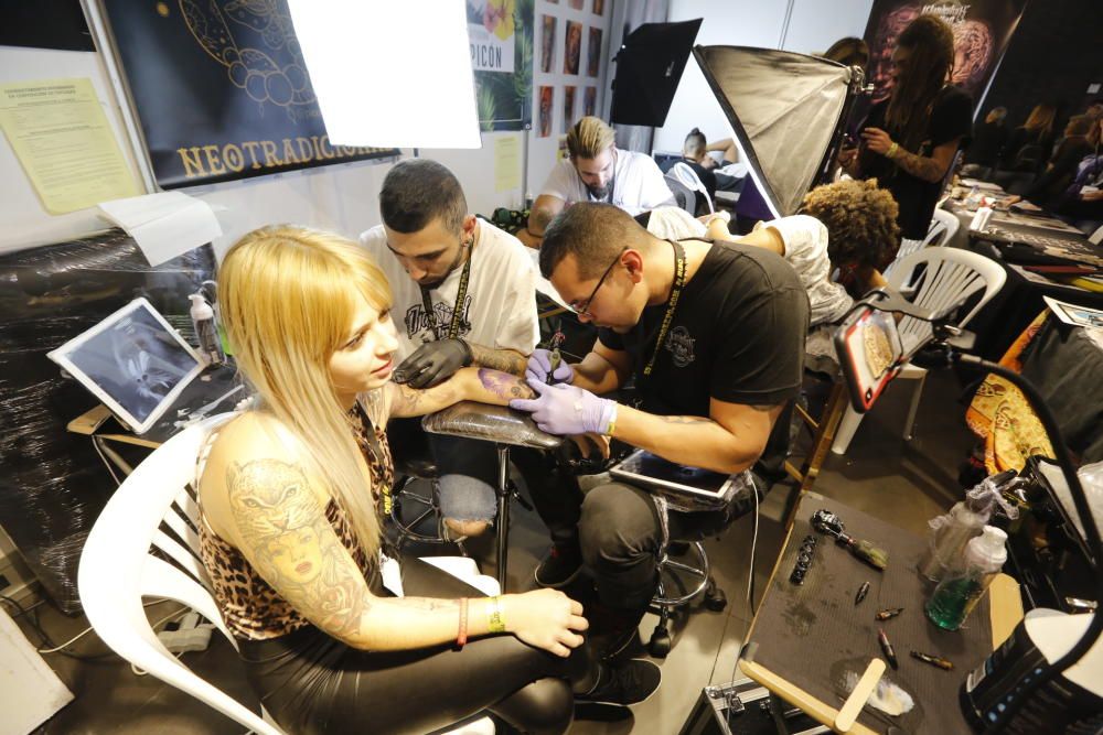 Tres días de tatuajes en la primera tattoo convention de Alicante