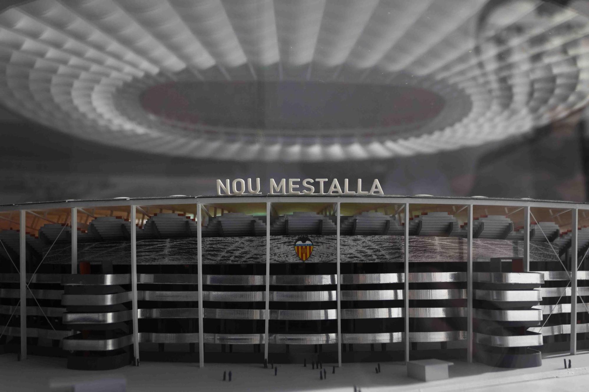 Maqueta del nuevo estadio de Mestalla