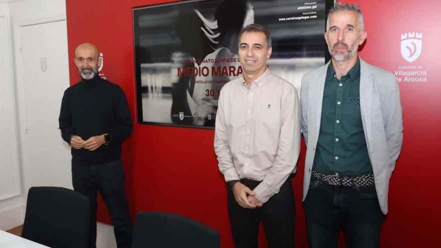 Presentación del Medio Maratón de Vilagarcía.