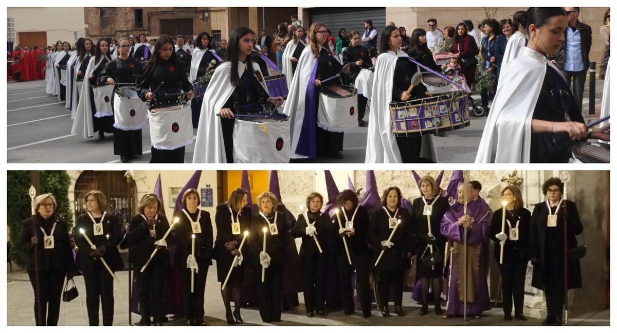L'Alcora (foto de arriba) o Almassora son dos localidades que cuentan con cofradías femeninas en la provincia.