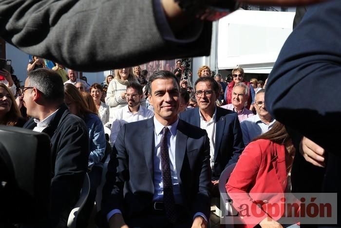 Pedro Sánchez visita Los Alcázares