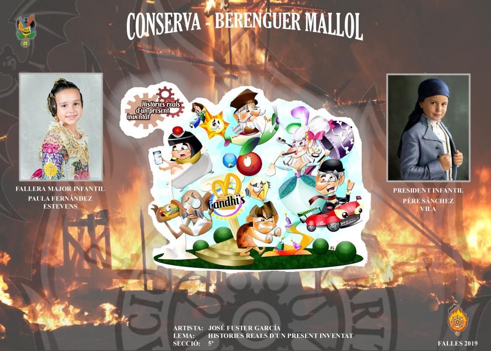 Conoce todos los proyectos de Fallas 2019 en el Marítimo