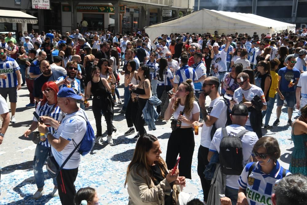 Día de las Peñas del Dépor 2019 en Riazor