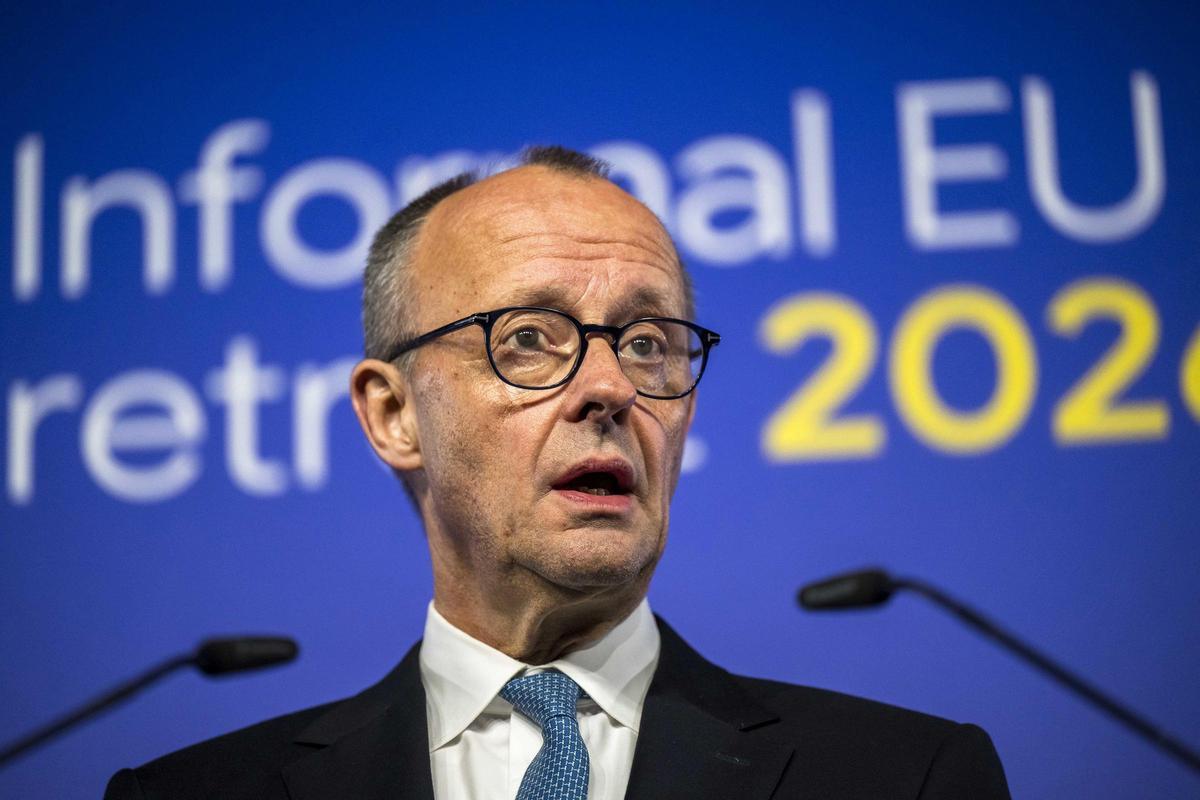 El canciller de Alemania, Friedrich Merz