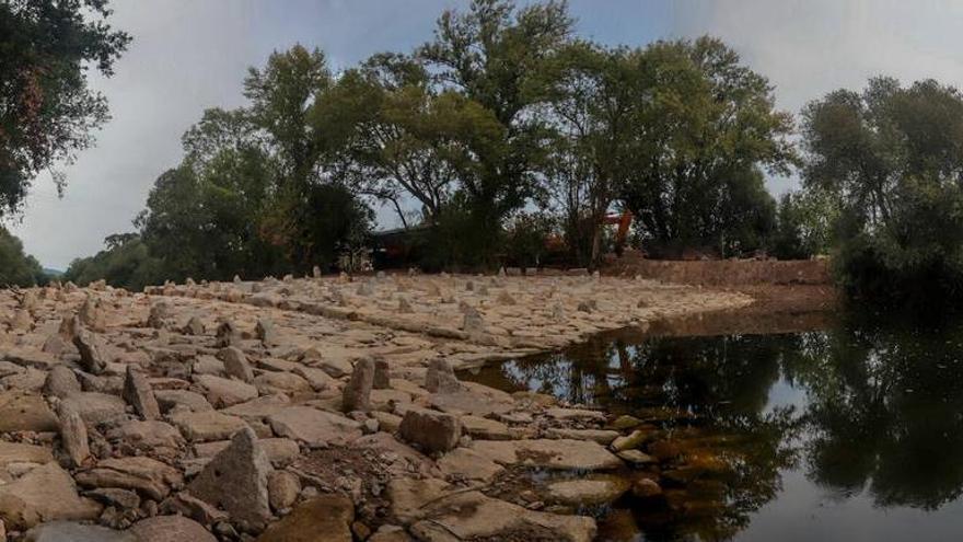La Xunta detecta «deficiencias» en la represa del Umia, pero «no afectaciones negativas» al río