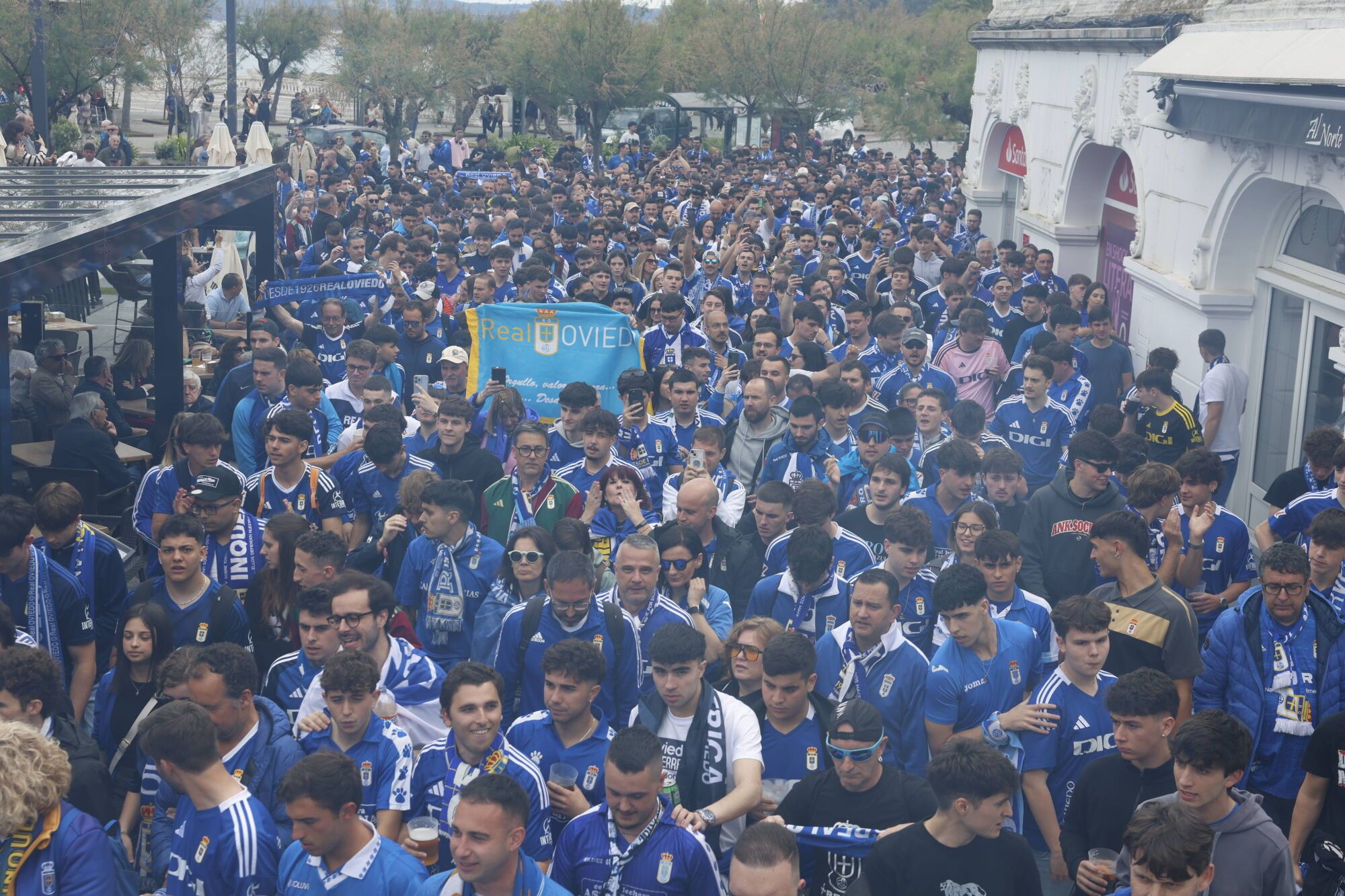 Así fue el partido entre el Real Oviedo y el Racing de Santander