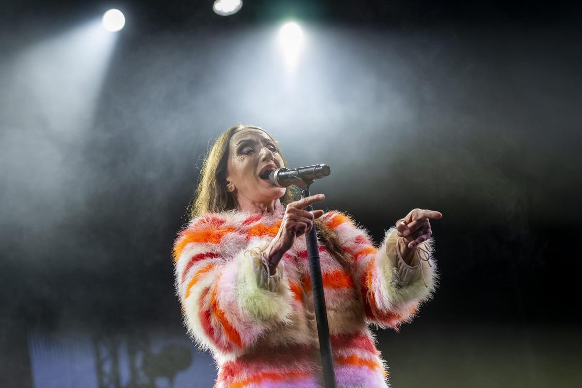 Luz Casal al seu conçert del Festival Camins de Manresa