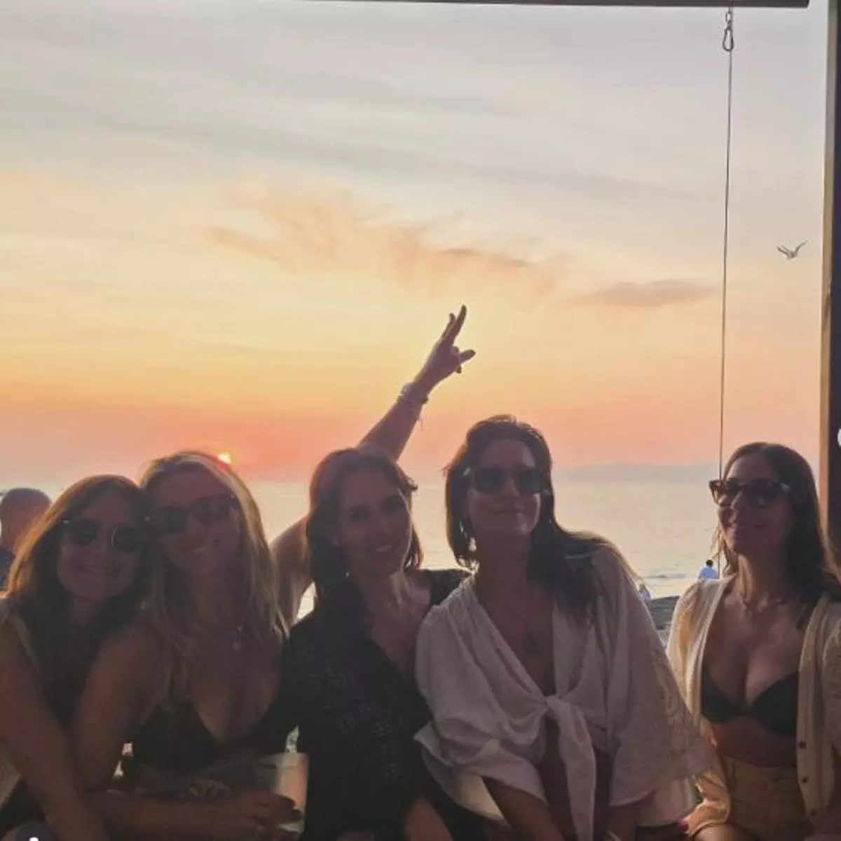 Isabel Jiménez se escapa a Formentera en un viaje de chicas