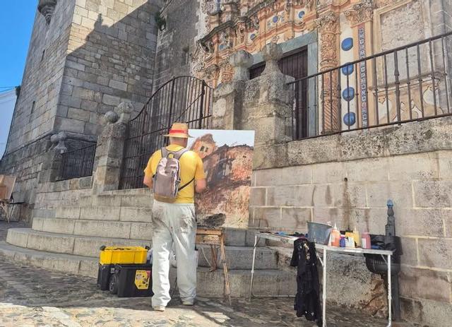 Pasada edición del Concurso de Pintura al Aire Libre “Francisco Benavides”.