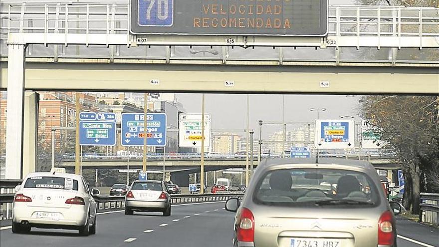 MADRID PROHÍBE hOY CIRCULAR A MÁs DE 70 KM/HORA