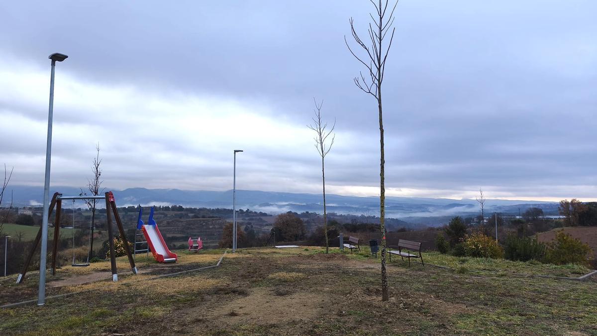 Una de les zones que ha rebut els noguers nous