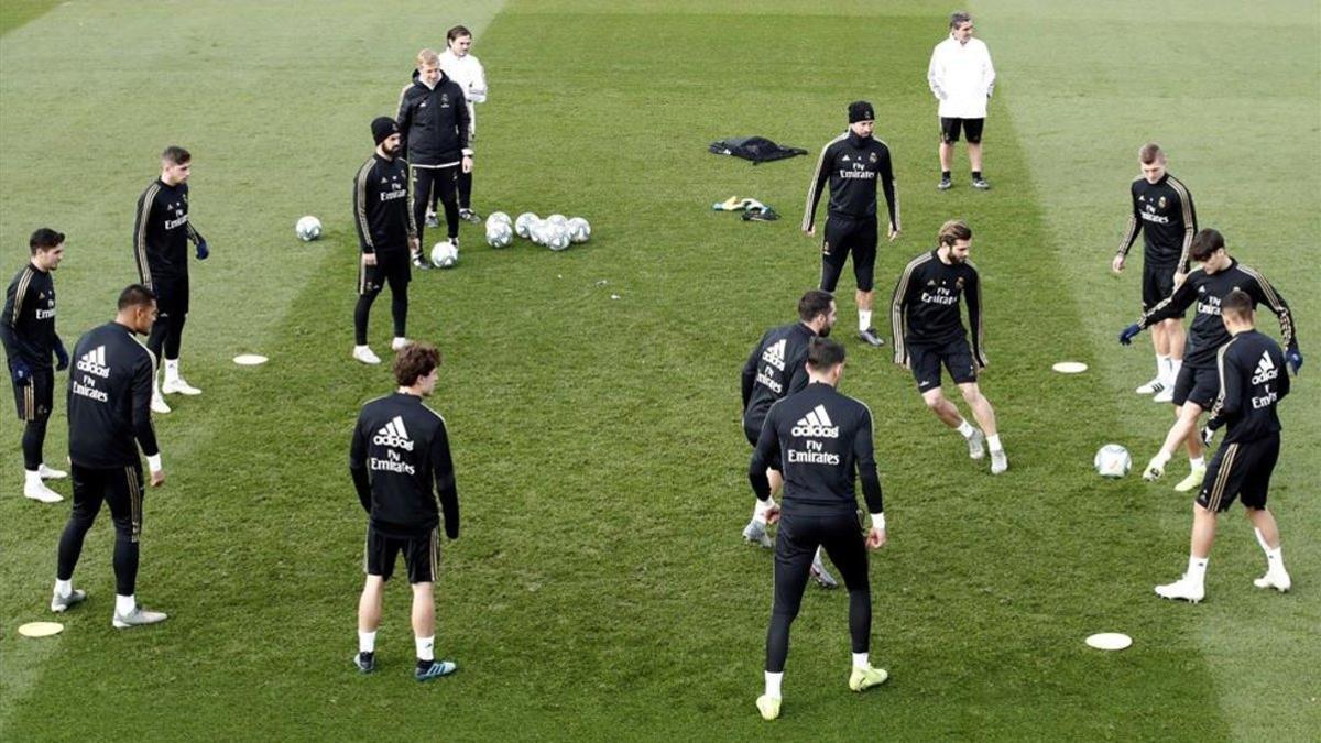 El Real Madrid se prepara para el duelo ante el Valencia