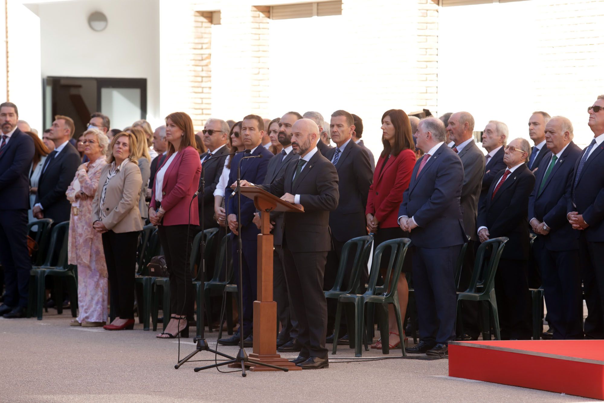 Imagen del acto del 178 aniversario de la fundación de la Guardia Civil, en Málaga.