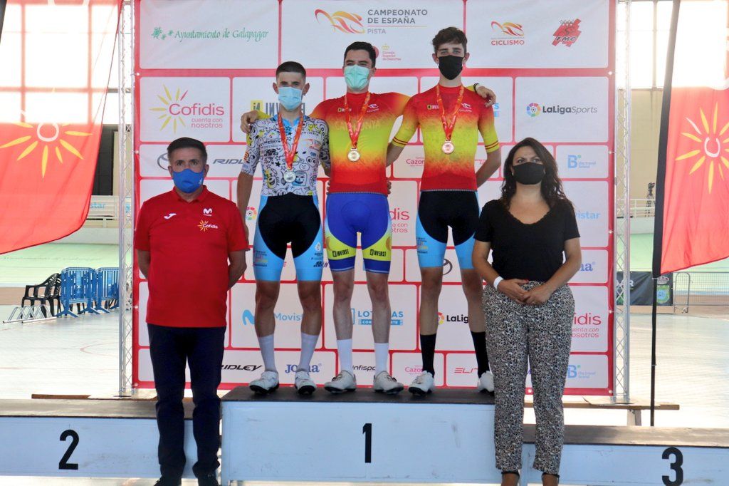 Campeonatos de España de ciclismo en pista Open, Junior y Cadete 2021