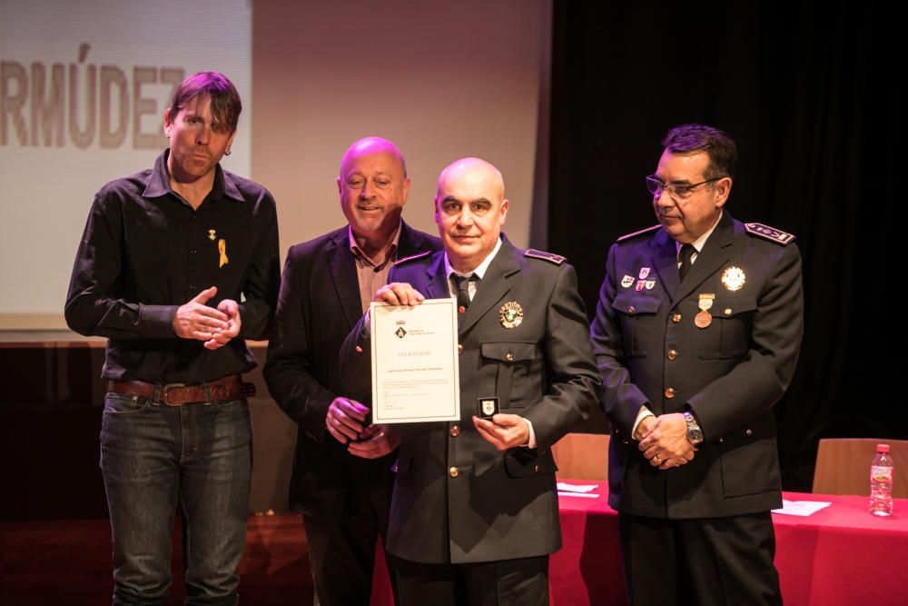 Primera festa de la Policia Local de Santa Coloma de Farners