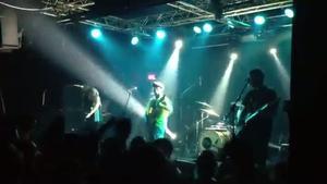 Actuació de Manu Chao gravada per un aficionat al concert de Terrassa el 3 d’octubre de 2012.