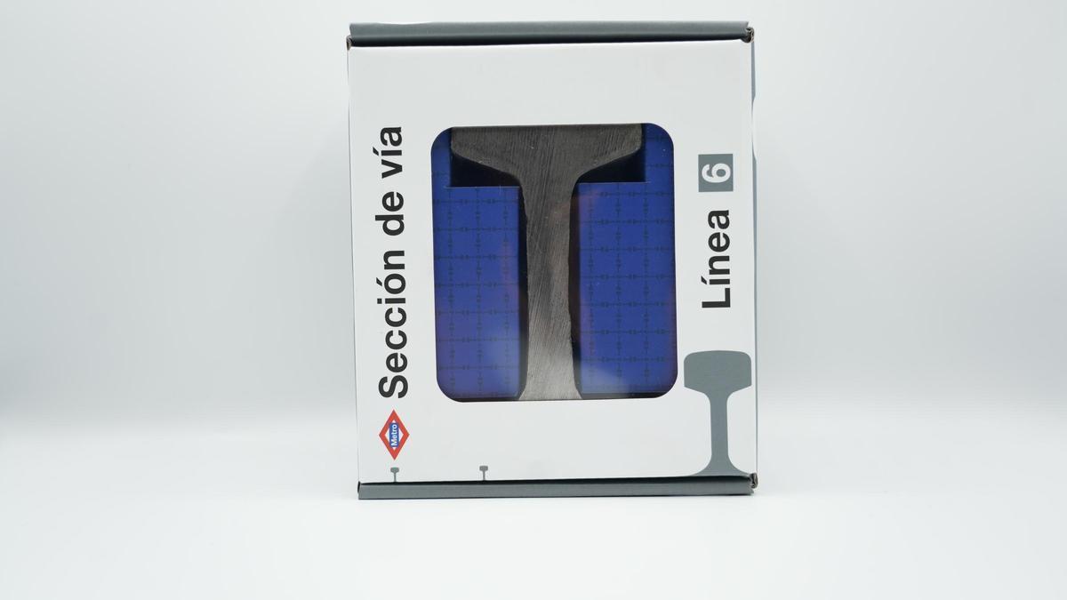 Unidad de las secciones de vía de la Línea 6 de Metro.