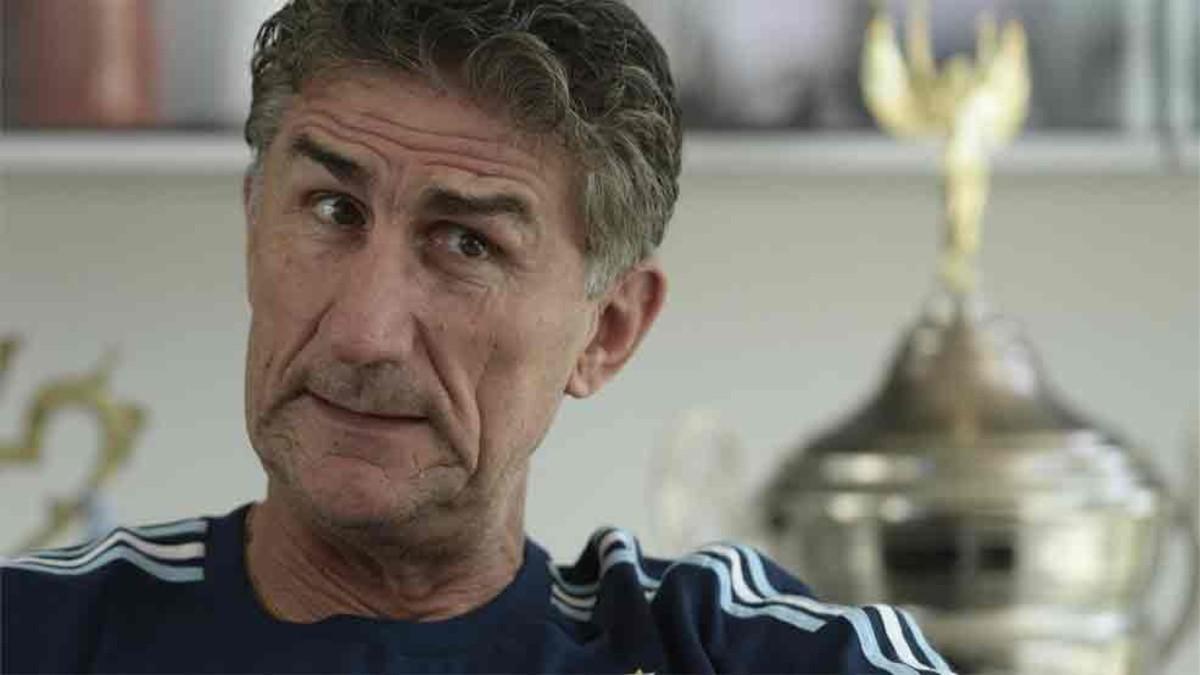 Edgardo Bauza, seleccionador argentino