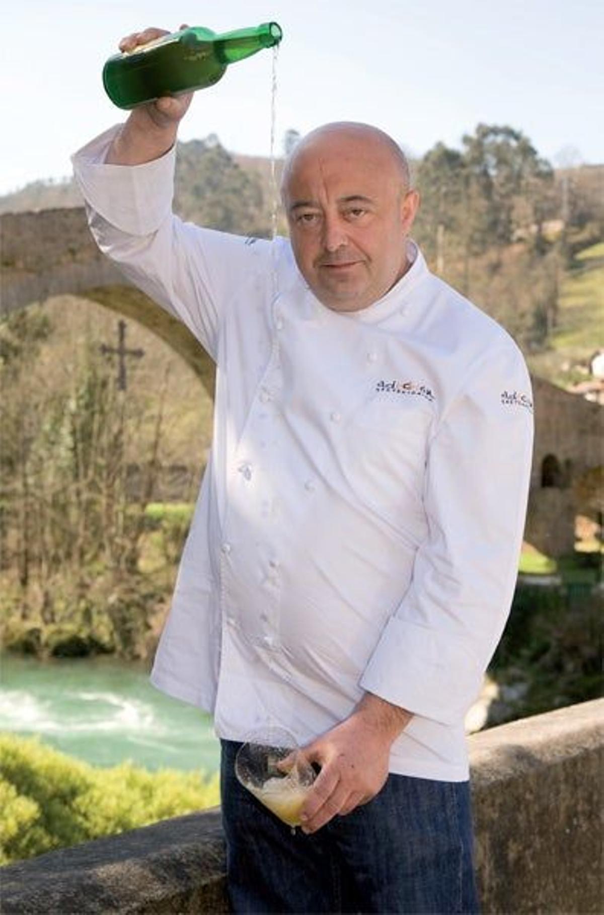 Ramón Celorio, jefe de cocina de Los Arcos.