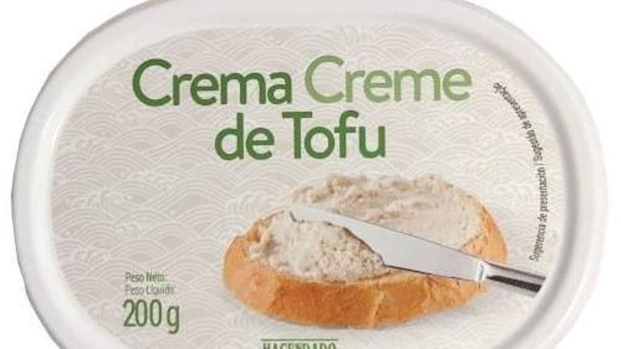 Crema de tofu