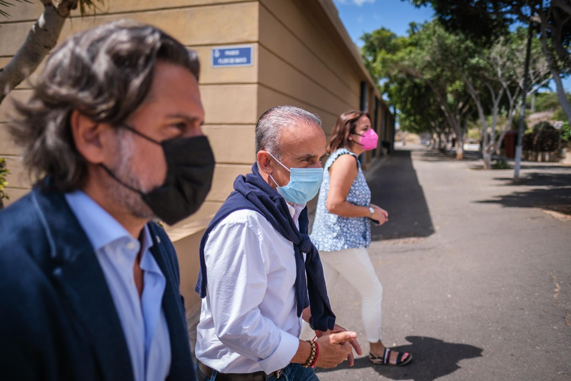 Visita de Gustavo Matos a la sede del proyecto social y solidario de la Fundación Buen Samaritano