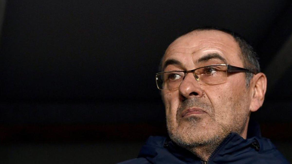 Sarri recibió graves insultos desde el banquillo del Burnley: &quot;italiano de mierda&quot;