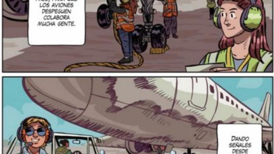 Una viñeta del cómic. |  FdV