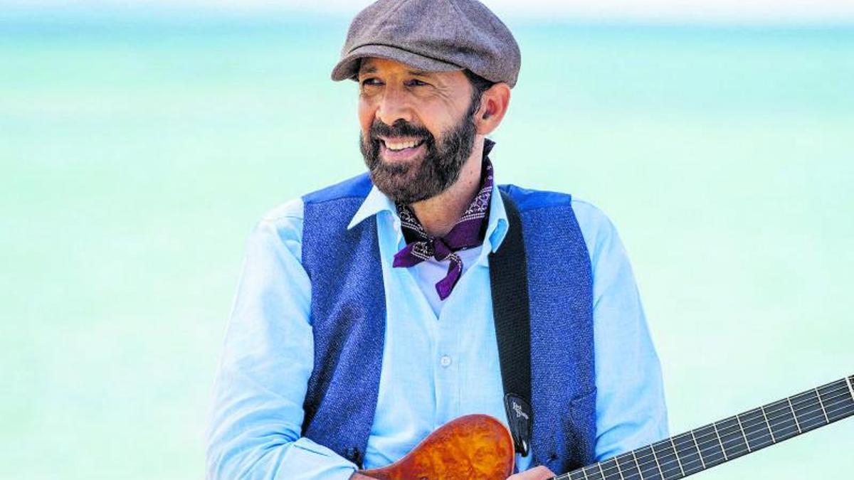 Juan Luis Guerra, en unaimagen promocional de‘Entre mar y palmeras’