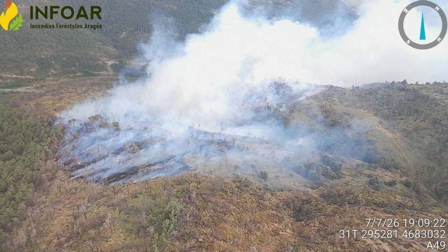 Incendio Forestal en Isábena: Alerta en la Ribagorza