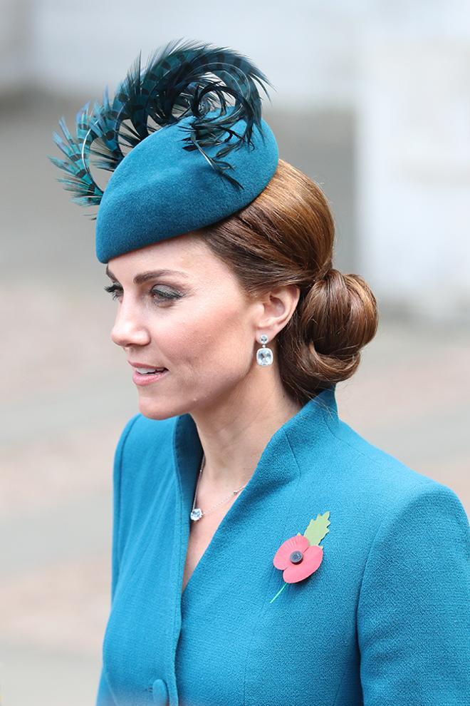 Kate Middleton en el día de ANZAC en la abadía de Westminster