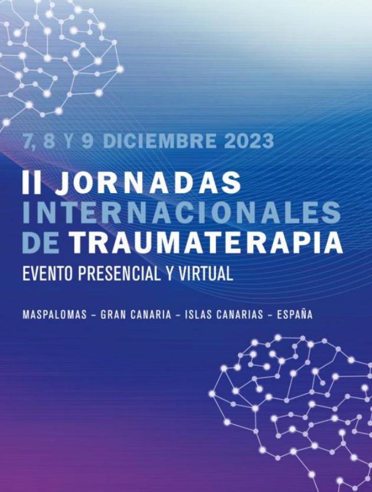 Jornadas Internacionales de Traumaterapia que tendrán lugar en diciembre en Gran Canaria