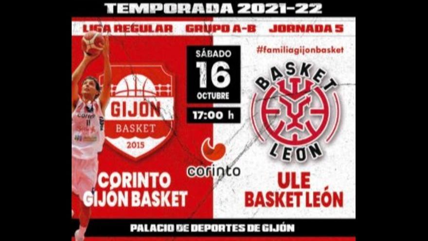 Consigue con LA NUEVA ESPAÑA 5 entradas dobles para acudir al partido del Corinto Gijón Basket el sábado 16 de octubre