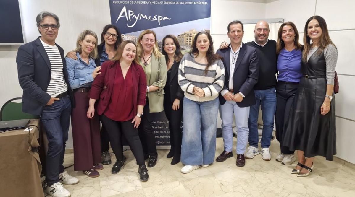 La nueva directiva de Apymespa.