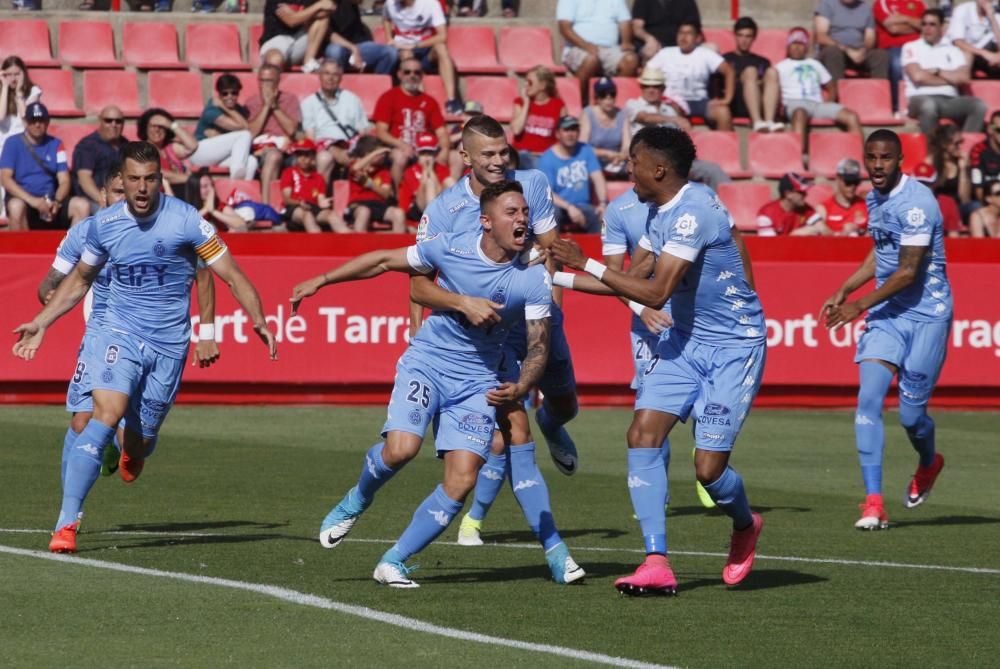 Celebració del gol de Maffeo