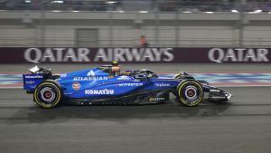 Carlos Sainz, en el circuito de Lusail.
