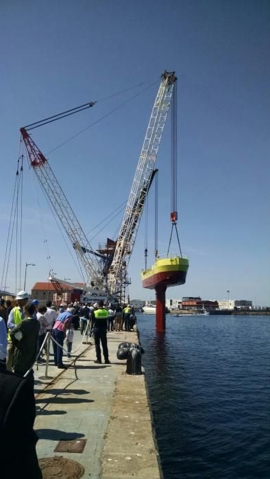 La plataforma Magallanes ya está en el agua