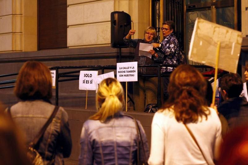 Cacerolada en contra de las agresiones sexistas